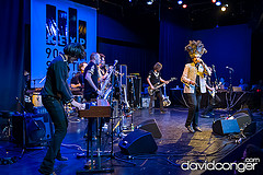 King Khan and The Shrines on the KEXP Stage