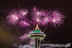 New Year's 2013 at the Space Needle