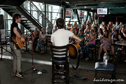 Boys Like Girls Private Peformance at Safeco Field