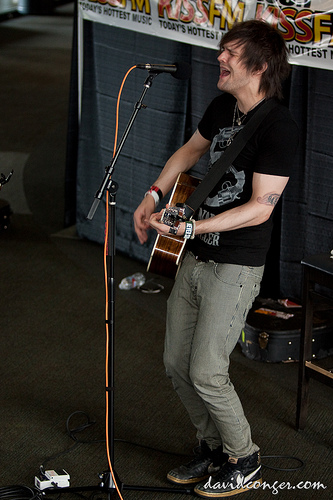 Boys Like Girls Private Peformance at Safeco Field