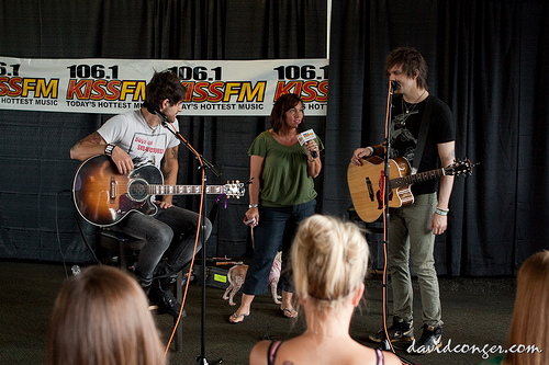 Boys Like Girls Private Peformance at Safeco Field