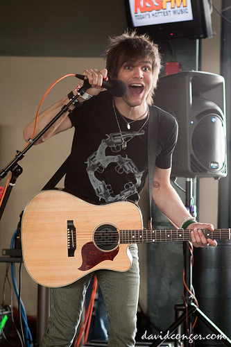 Boys Like Girls Private Peformance at Safeco Field