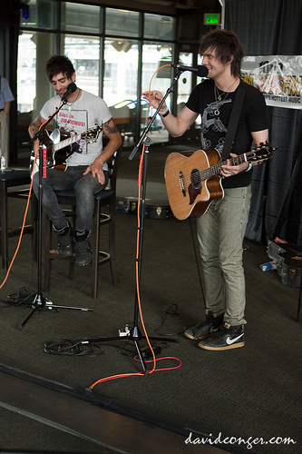 Boys Like Girls Private Peformance at Safeco Field