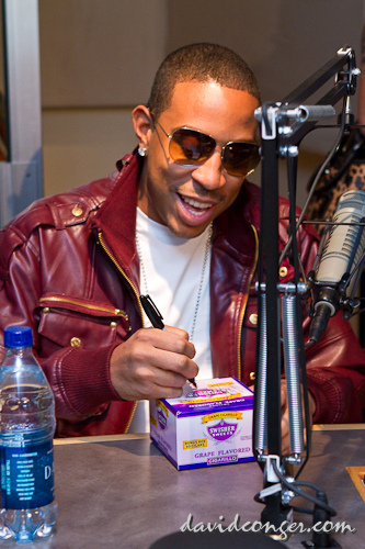 Ludacris at Studio 93