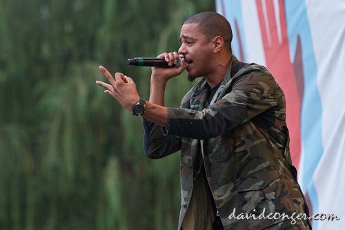 J Cole at Bumbershoot 2010