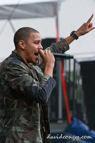 J Cole at Bumbershoot 2010