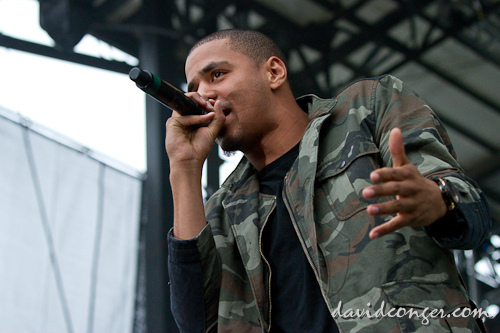 J Cole at Bumbershoot 2010