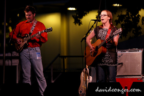 Laura Velrs at Bumbershoot 2010