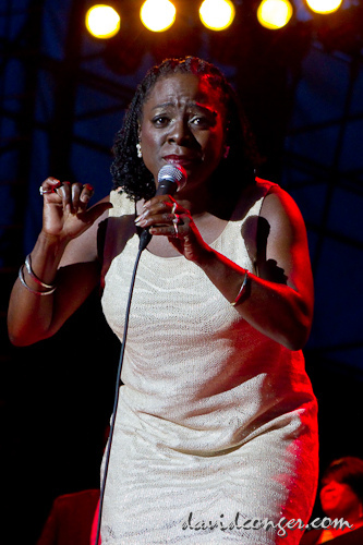 Sharon Jones at Puyallup Fair