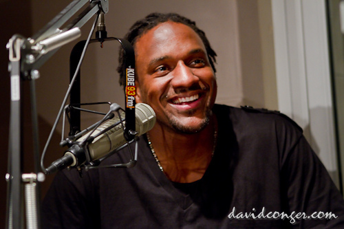 Jordan Babineaux at KUBE 93