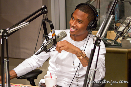 Trey Songz at KUBE 93
