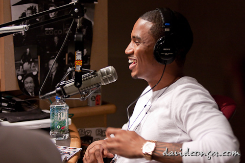 Trey Songz at KUBE 93