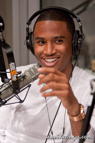 Trey Songz at KUBE 93