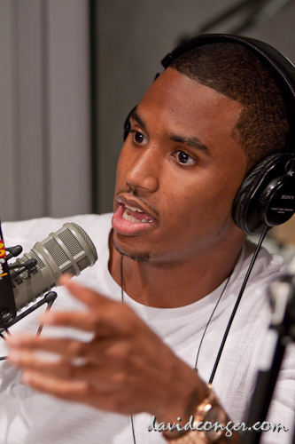 Trey Songz at KUBE 93