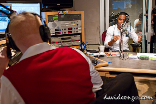 Trey Songz at KUBE 93