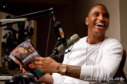 Trey Songz at KUBE 93