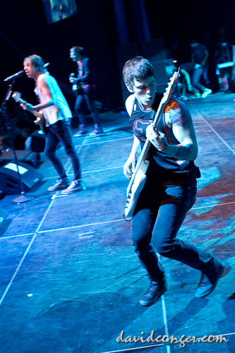 All Time Low at Jingle Bell Bash 2010