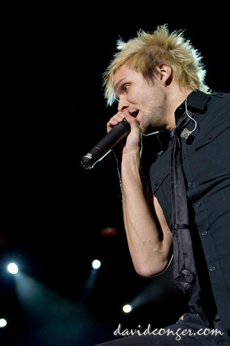 Boys Like Girls at Jingle Bell Bash 2010