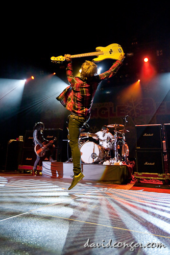 Boys Like Girls at Jingle Bell Bash 2010