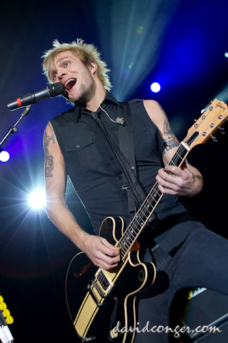 Boys Like Girls at Jingle Bell Bash 2010