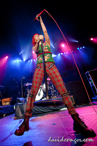 Paramore at Jingle Bell Bash 2010