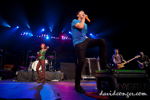 Paramore at Jingle Bell Bash 2010