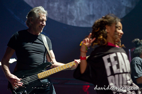 Roger Waters performing The Wall at Tacoma Dome