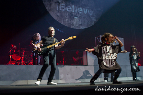 Roger Waters performing The Wall at Tacoma Dome