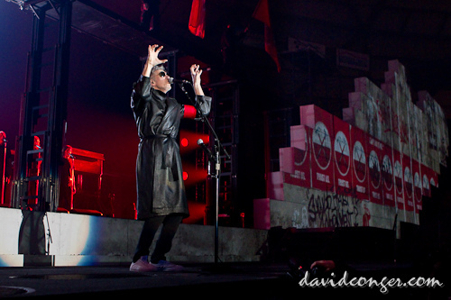 Roger Waters performing The Wall at Tacoma Dome