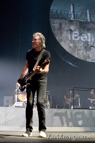 Roger Waters performing The Wall at Tacoma Dome