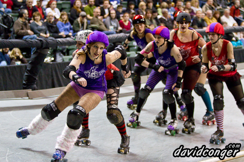 Tilted Thunder Rail Birds at Comcast Arena