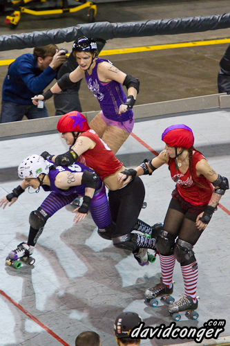 Tilted Thunder Rail Birds at Comcast Arena