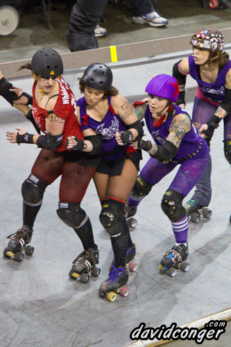 Tilted Thunder Rail Birds at Comcast Arena
