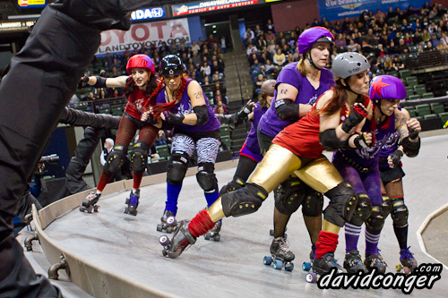 Tilted Thunder Rail Birds at Comcast Arena