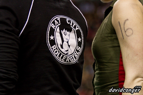 Rat City Rollergirls vs Rose City Rollers at Key Arena