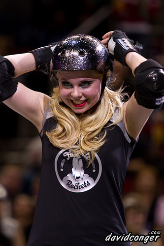 Rat City Rollergirls vs Rose City Rollers at Key Arena