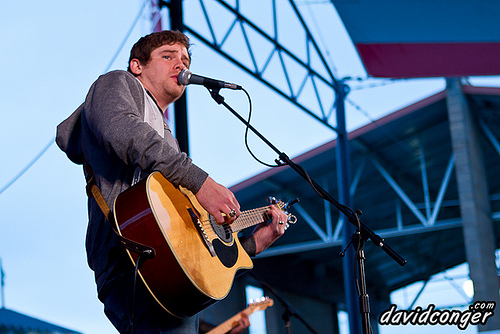 Randy Montana at the Spring Fair in Puyallup