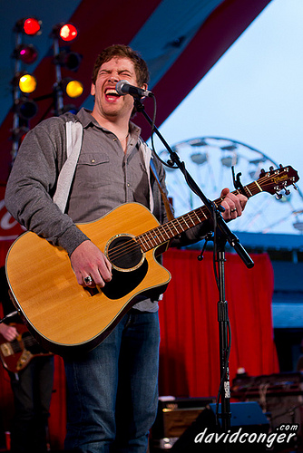 Randy Montana at the Spring Fair in Puyallup