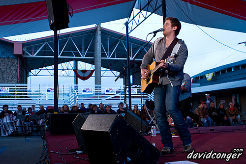 Randy Montana at the Spring Fair in Puyallup