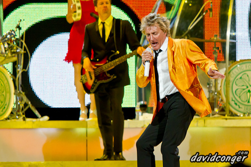 Rod Stewart at Key Arena