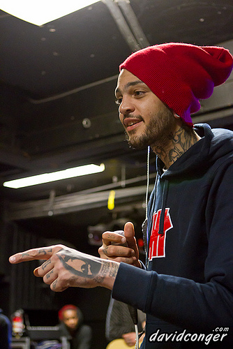 Travie McCoy Sound Check at El Corazon