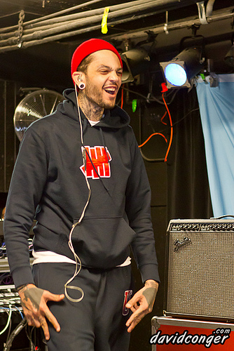 Travie McCoy Sound Check at El Corazon