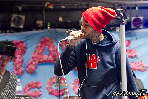 Travie McCoy Sound Check at El Corazon