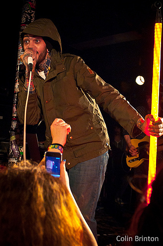 Travie McCoy at El Corazon