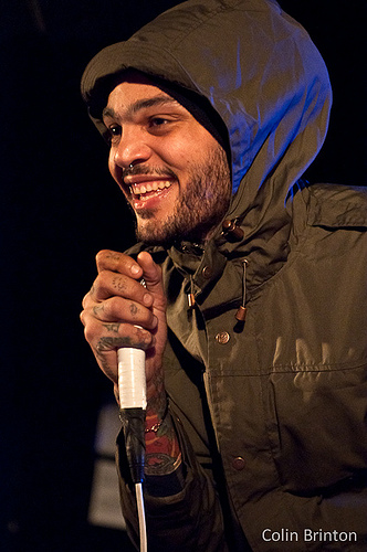 Travie McCoy at El Corazon