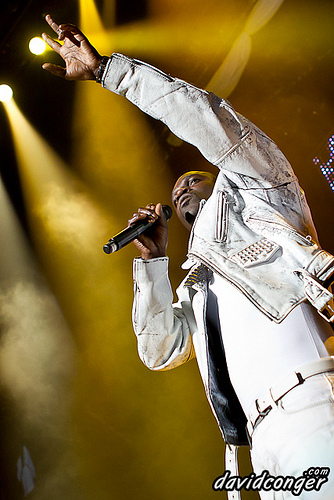Akon at the Rose Garden