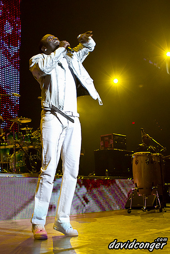 Akon at the Rose Garden
