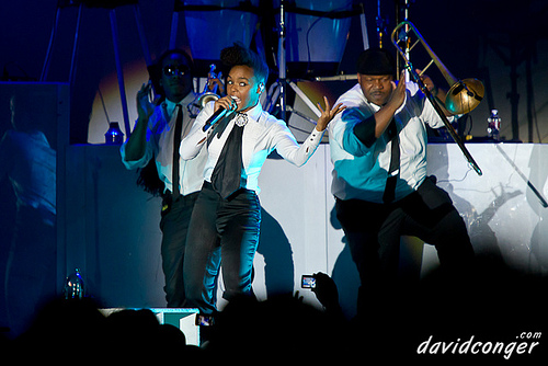 Janelle Monae at WaMu Theater