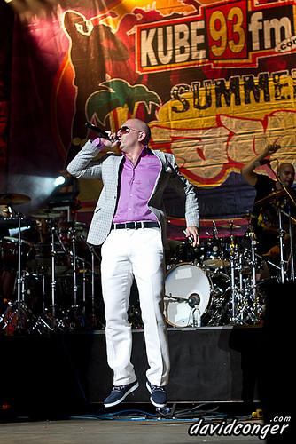 Pitbull at Summer Jam 2011