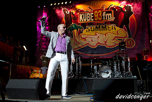 Pitbull at Summer Jam 2011
